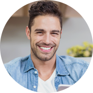 happy Clean and Shiny cleaning service male customer